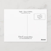 Carte Postale Syphilis ~ Menace pour l'industrie (Dos)