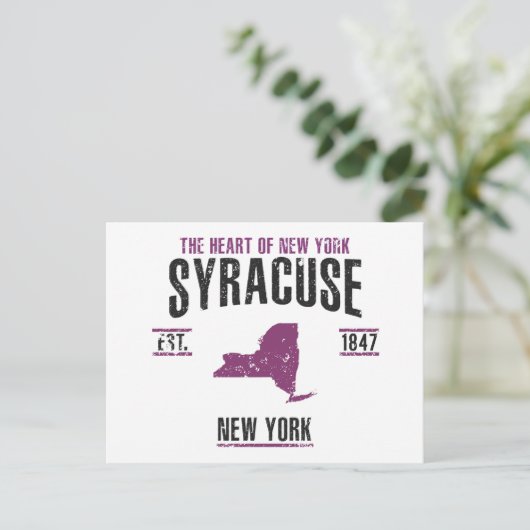 Carte Postale Syracuse (Debout devant)