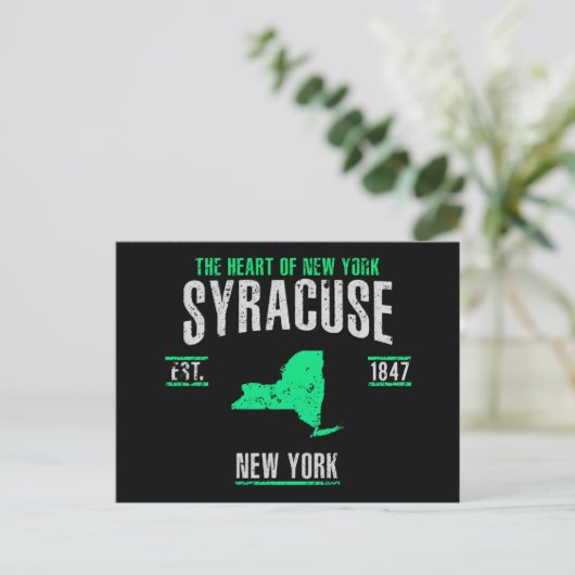Carte Postale Syracuse (Debout devant)