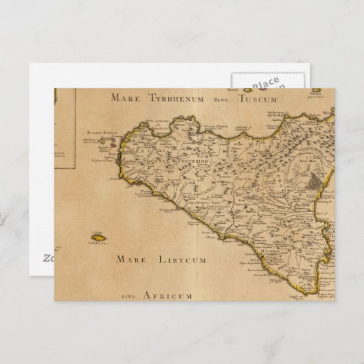 Carte Postale Syracuse et Italie (Devant / Derrière)