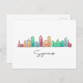 Carte Postale Syracuse NEW YORK (Devant / Derrière)