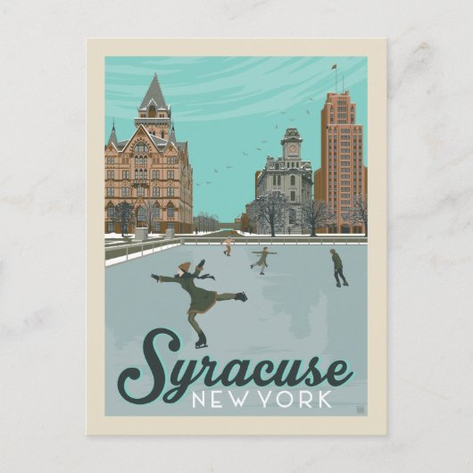 Carte Postale Syracuse, New York (Devant)