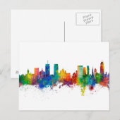 Carte Postale Syracuse New York Skyline (Devant / Derrière)