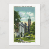 Carte Postale Syracuse U Campus Vue montrant Crouse College (Devant)