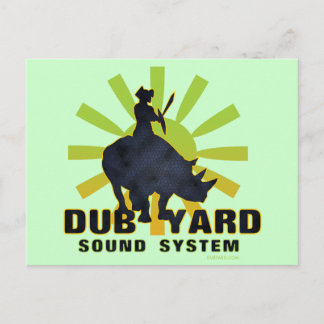 Carte Postale Système audio Dub Yard