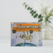 Carte Postale Système de transport Alien (Debout devant)