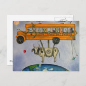 Carte Postale Système de transport Alien (Devant / Derrière)