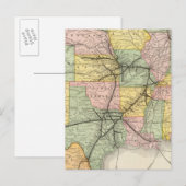 Carte Postale Système ferroviaire du Sud-Ouest (Devant / Derrière)