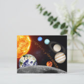 Carte Postale Système solaire (Debout devant)