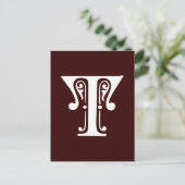 CARTE POSTALE T (Debout devant)