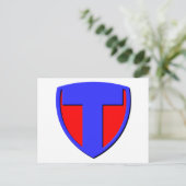 CARTE POSTALE T (Debout devant)