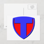 CARTE POSTALE T (Devant / Derrière)