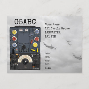 Carte Postale T1154 R1155 Avro Lancaster Bomber 2ÈME GUERRE MOND