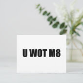 CARTE POSTALE T ES FOU MON GARS? (Debout devant)