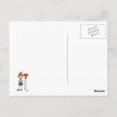 Carte Postale T est pour Enseignant (Dos)