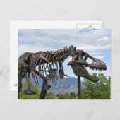 Carte Postale T-Rex (Devant / Derrière)