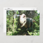 Carte Postale T-Rex (Devant / Derrière)