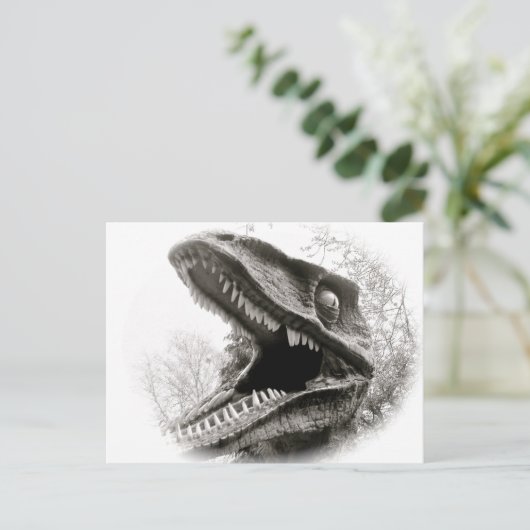 Carte postale T-Rex (Debout devant)