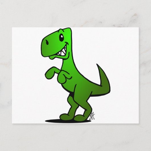 Carte Postale T-Rex (Devant)