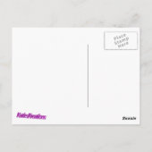 Carte postale T-Rex (Dos)