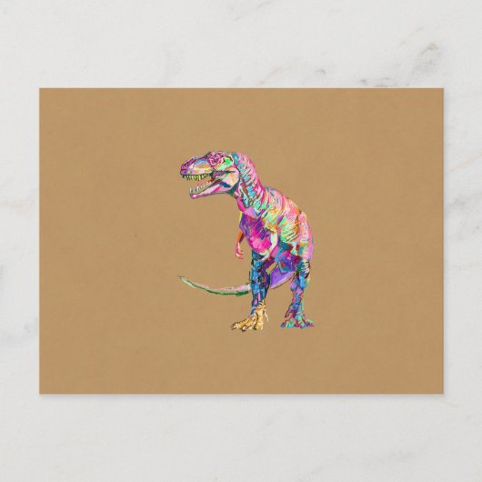 Carte Postale T. rex (Devant)