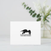 Carte Postale t-rex déteste pushups.ai (Debout devant)