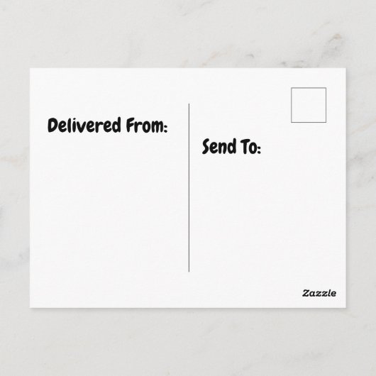 Carte Postale T-Rex portant casque chevauchant un skateboard (Dos)