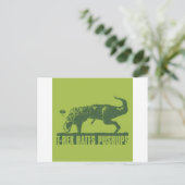 Carte Postale T-rexHatesPoussées (Debout devant)