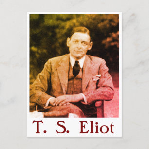 Carte Postale T. S. Eliot