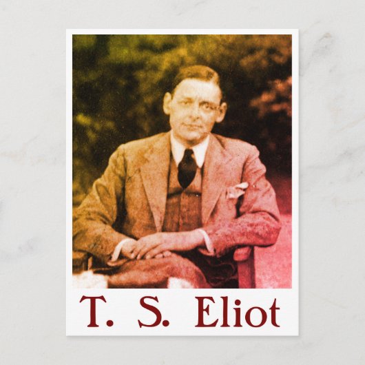Carte Postale T. S. Eliot (Devant)