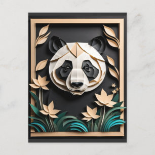 Carte Postale T-shirt Dauphin Design en papier 3D