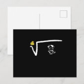Carte Postale T-shirt Duck Root N-TE (Devant / Derrière)
