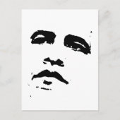 Carte Postale T-shirt Obama Face (Devant)