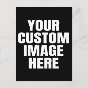 Carte Postale T-shirt personnalisé avec votre image pour toute l
