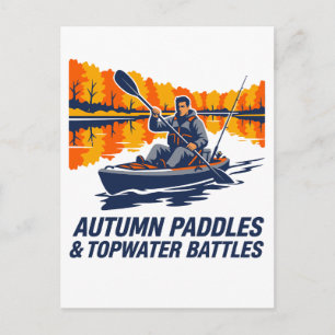 Carte Postale T-shirt pour pêcheur, sweat à capuche pour le kaya