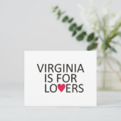 Carte Postale T-shirt Virginia State Virginia Home Tee Virginia (Debout devant)