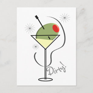 Carte Postale T-Shirts & Cadeaux Dirty Martini