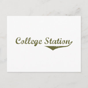 Carte Postale T-shirts College Station Revolution