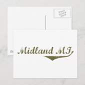 Carte Postale T-shirts de la révolution Midland (Devant / Derrière)
