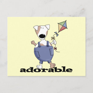 Carte Postale T-shirts et cadeaux adorables pour chiens