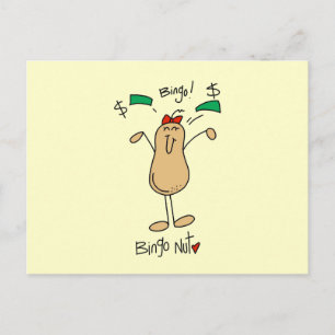 Carte Postale T-shirts et Cadeaux Bingo Nut