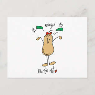 Carte Postale T-shirts et cadeaux Bingo Nut