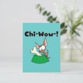 Carte Postale T-shirts et cadeaux Chihuhua Chi-Wow (Debout devant)