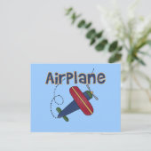 Carte Postale T-shirts et cadeaux d'avion (Debout devant)