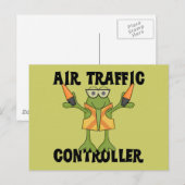 Carte Postale T-shirts et Cadeaux de Contrôleur de la Circulatio (Devant / Derrière)