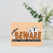 Carte Postale T-shirts et cadeaux de Halloween (Debout devant)