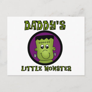 Carte Postale T-shirts et cadeaux de papa Little Monster