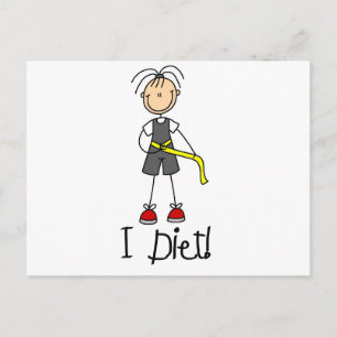 Carte Postale T-shirts et Cadeaux de Régime