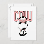 Carte Postale T-shirts et cadeaux de vache (Devant / Derrière)