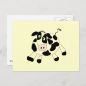 Carte Postale T-shirts et cadeaux de vache à ferme (Devant / Derrière)